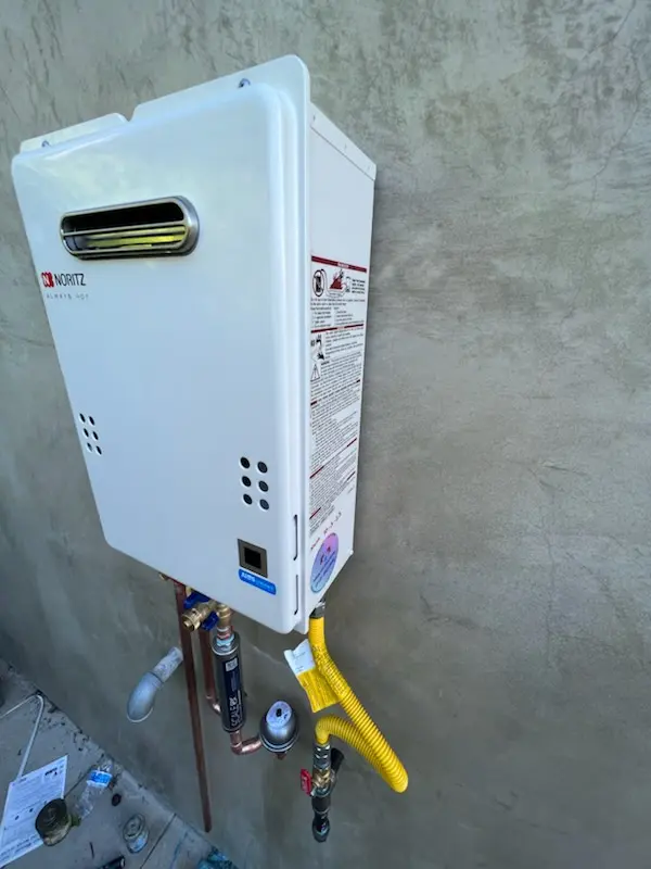 Tankless water heater installation for Ridge Wood Heights homes